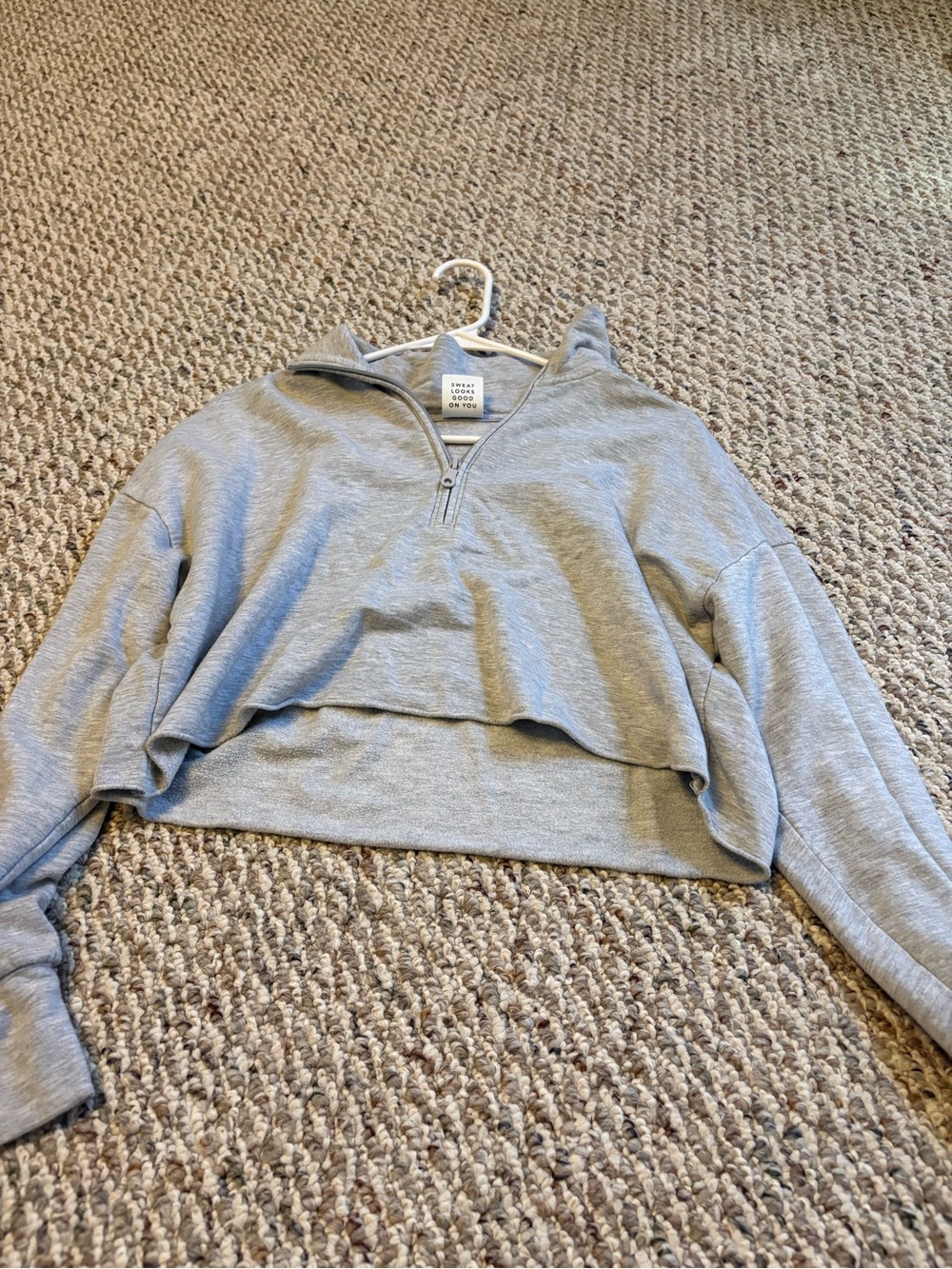 Aerie grey long sleeve shirt.